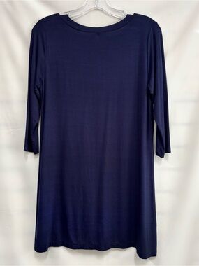 Simple Navy Shift Dress